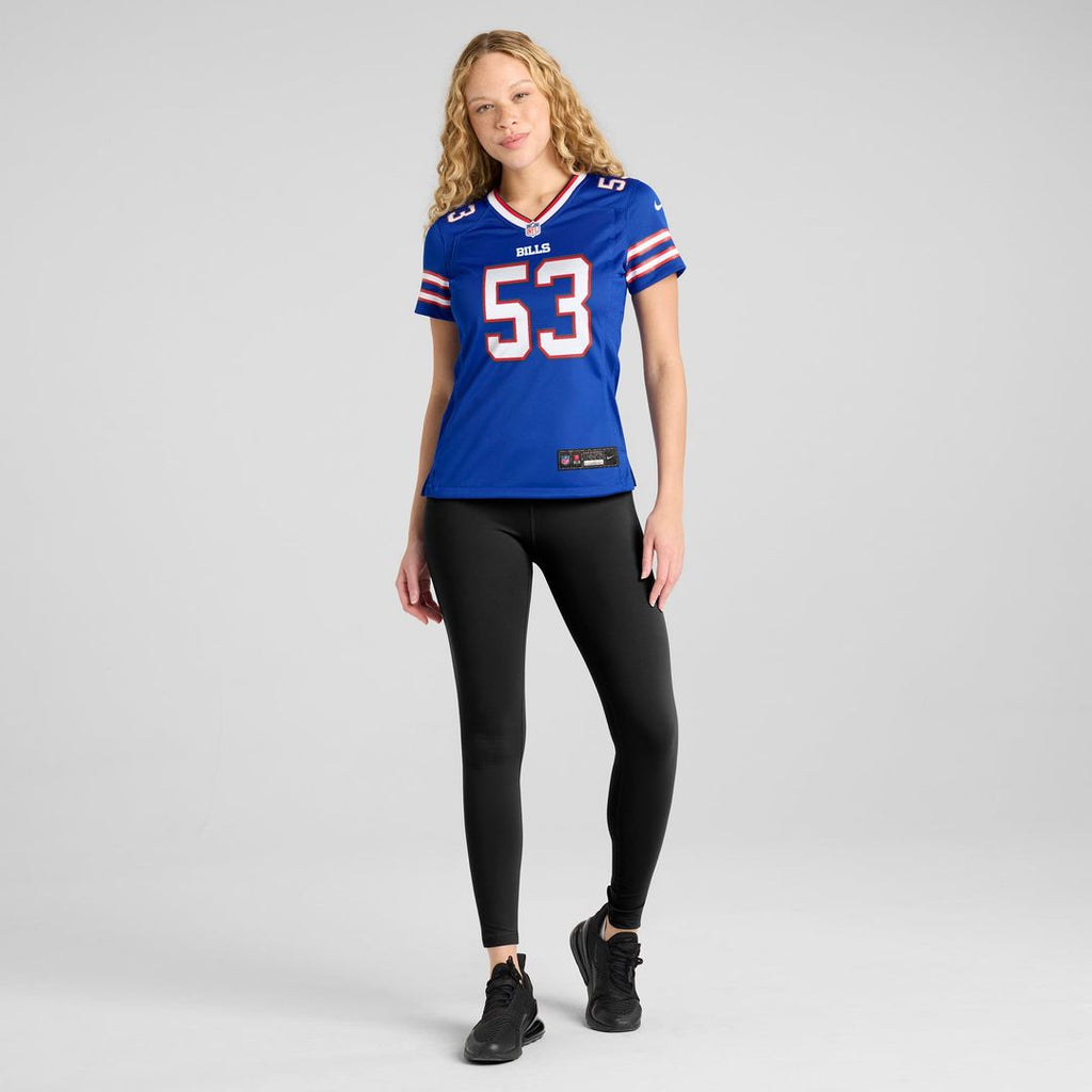 Lloyd Cushenberry III Buffalo Bills Women's Team Game Jersey - Royal