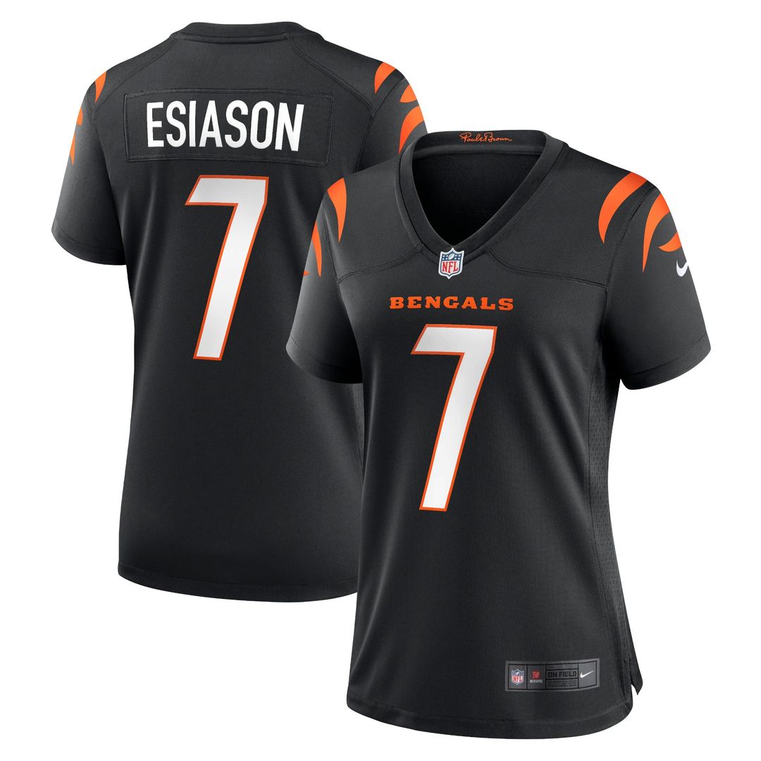 Boomer Esiason Cincinnati Bengals Women's Retired Player Jersey - Black