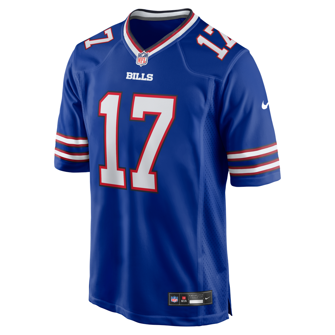 Josh Allen Buffalo Bills Game Player Jersey - Royal