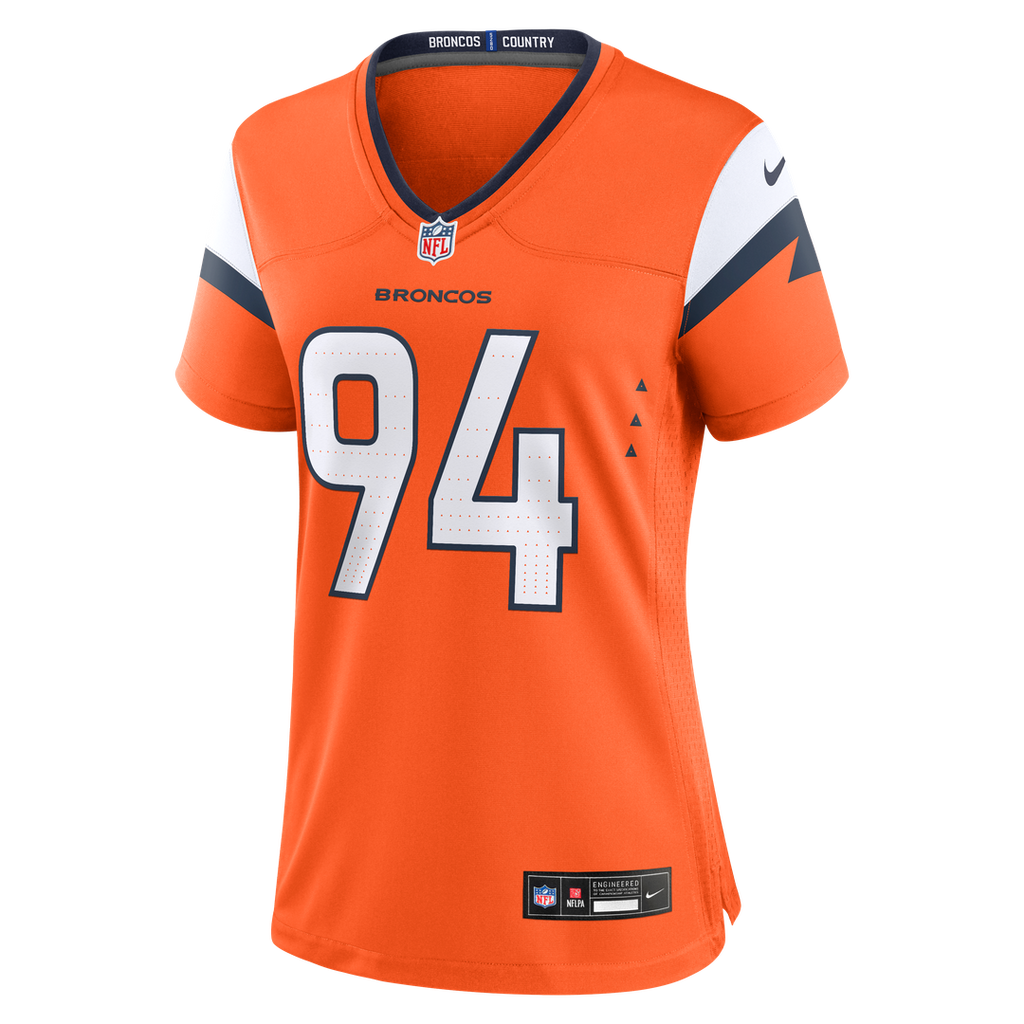 DeMarcus Ware Denver Broncos Women's Team Retired Game Jersey - Orange