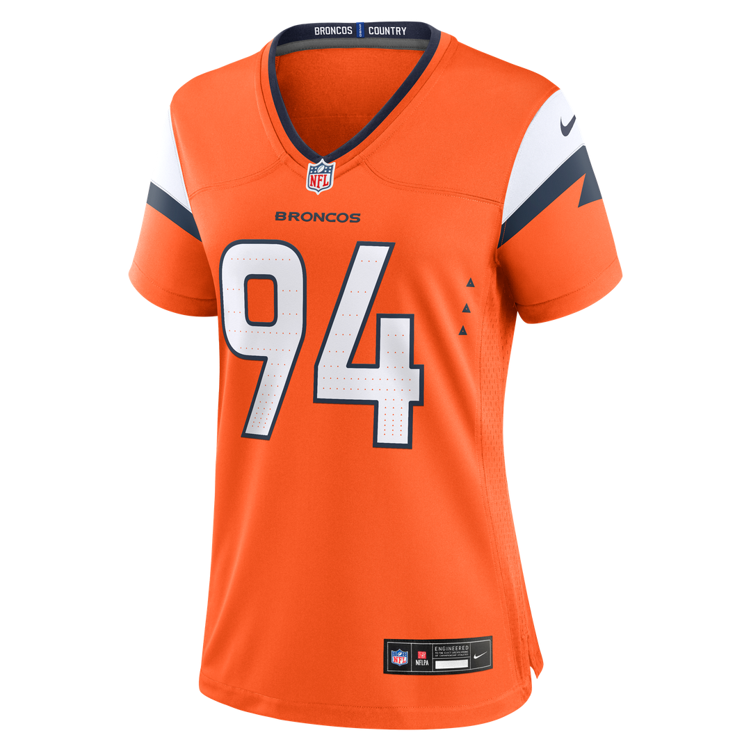 DeMarcus Ware Denver Broncos Women's Team Retired Game Jersey - Orange