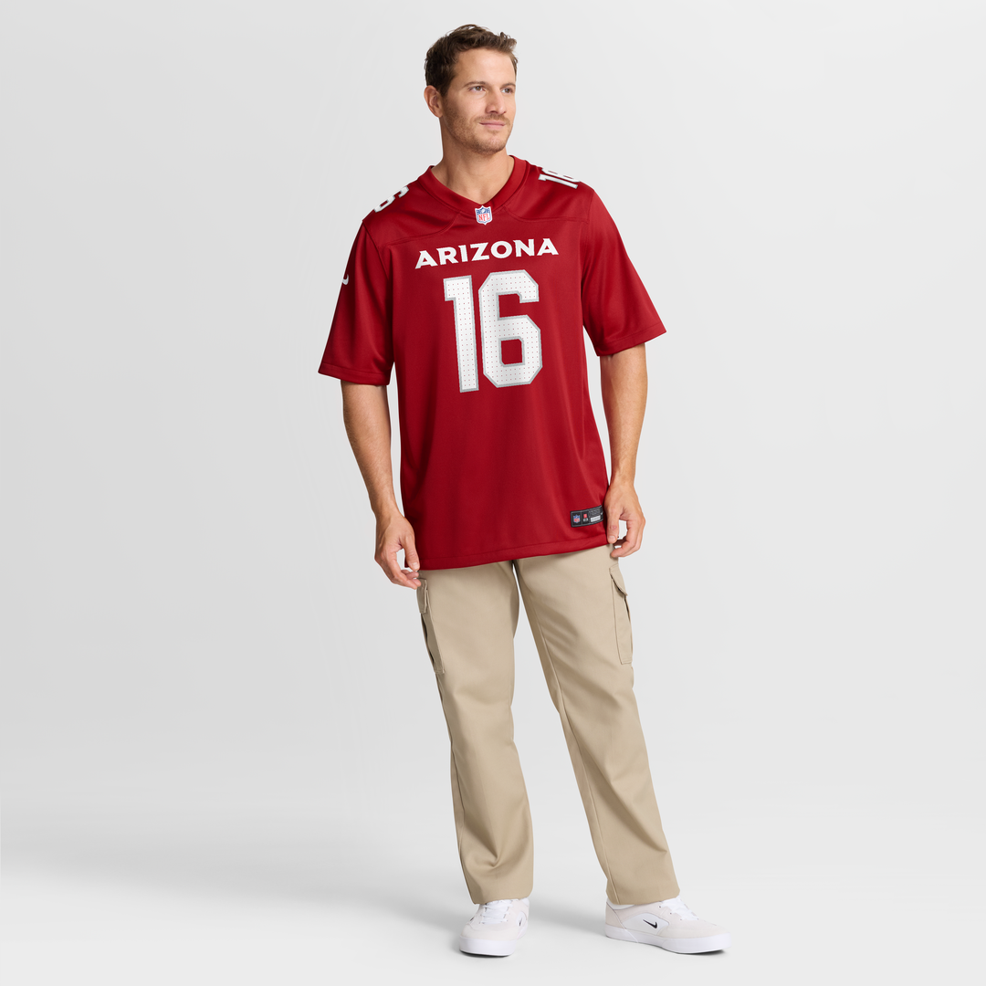 Max Melton Arizona Cardinals Team Game Jersey - Cardinal
