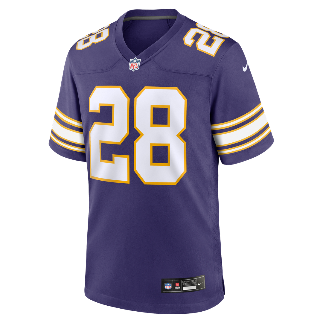 Adrian Peterson Minnesota Vikings Alternate 2 Classic Retired Game Jersey - Purple