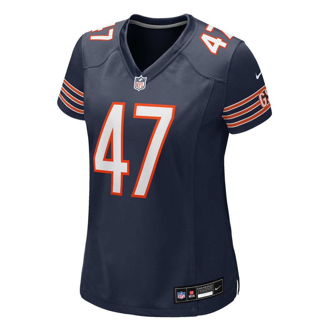 Ruben Hyppolite II Chicago Bears Women's Team Game Jersey - Navy