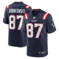 Rob Gronkowski New England Patriots Team Retired Player Game Jersey - Navy