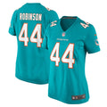 Chop Robinson Miami Dolphins Women's Game Jersey - Aqua