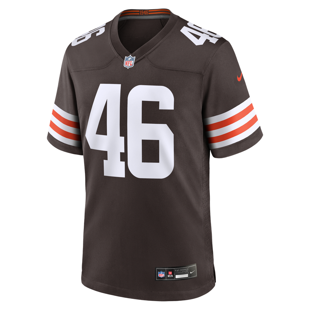 Don Fleming Cleveland Browns Retired Player Jersey - Brown