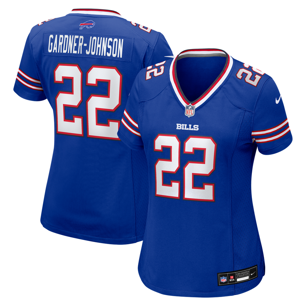 Chauncey Gardner - Johnson Buffalo Bills Women's Team Game Jersey - Royal