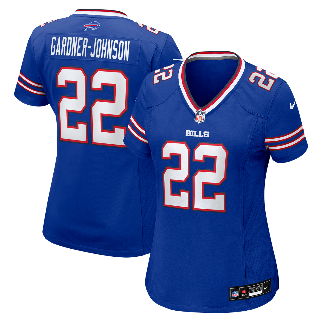 Chauncey Gardner - Johnson Buffalo Bills Women's Team Game Jersey - Royal
