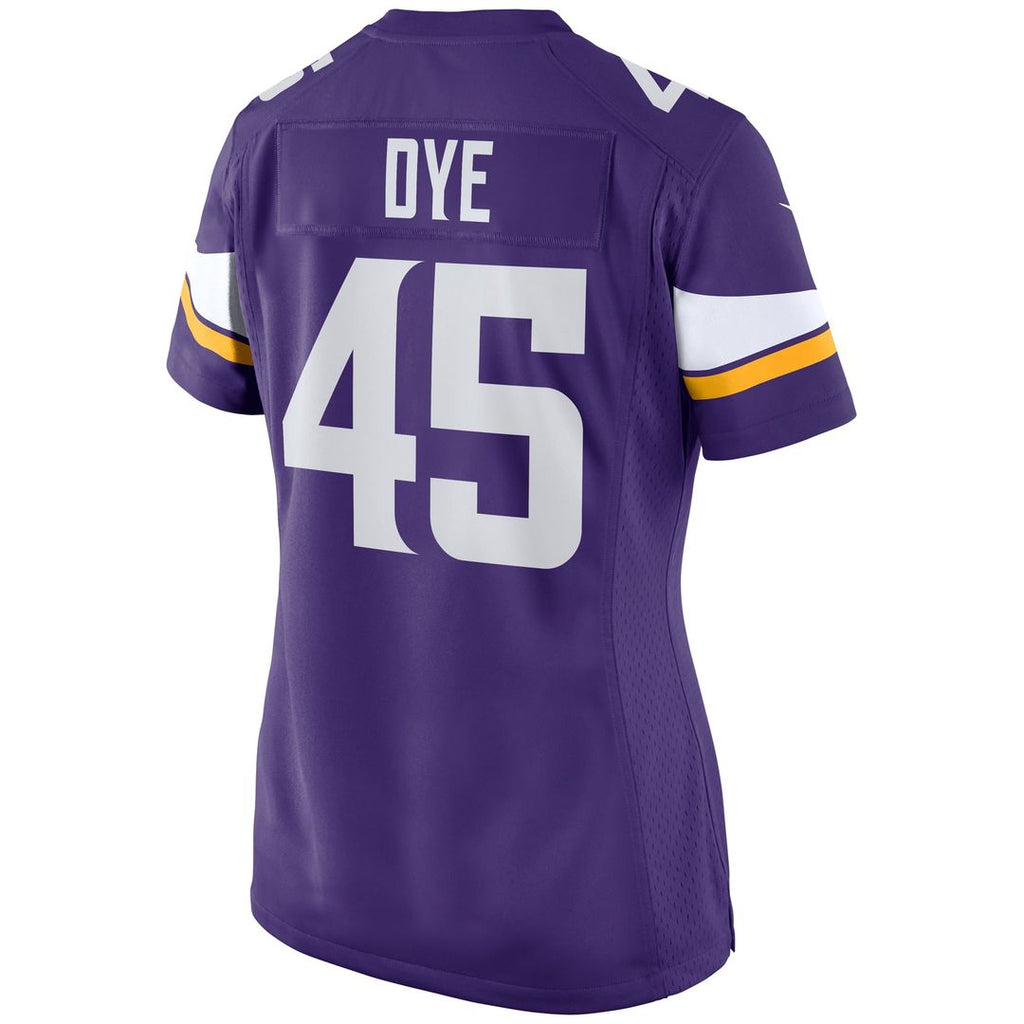 Troy Dye Minnesota Vikings Women's Game Jersey - Purple
