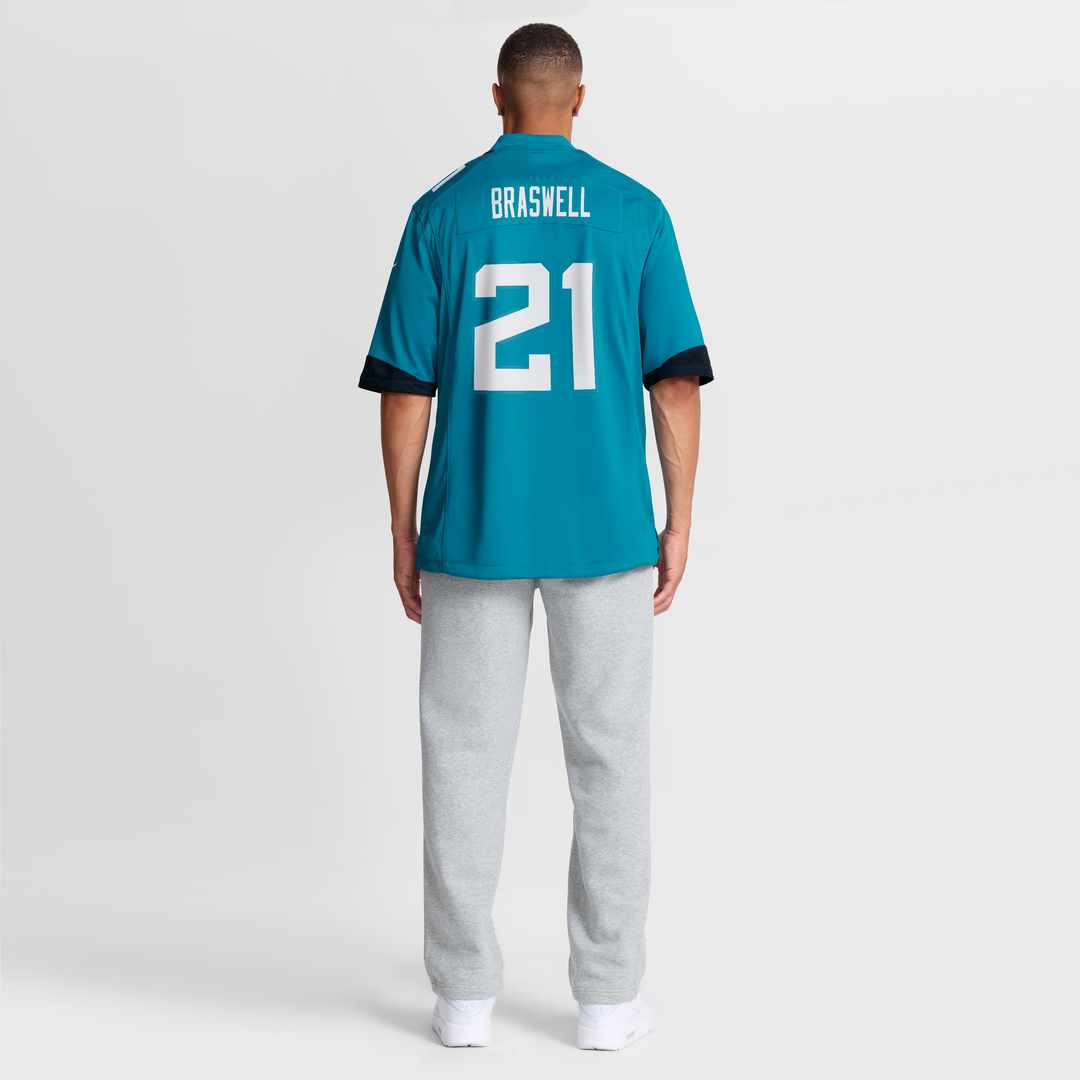Christian Braswell Jacksonville Jaguars Team Game Jersey - Teal