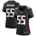 John Abraham Atlanta Falcons Women's Game Retired Player Jersey - Black