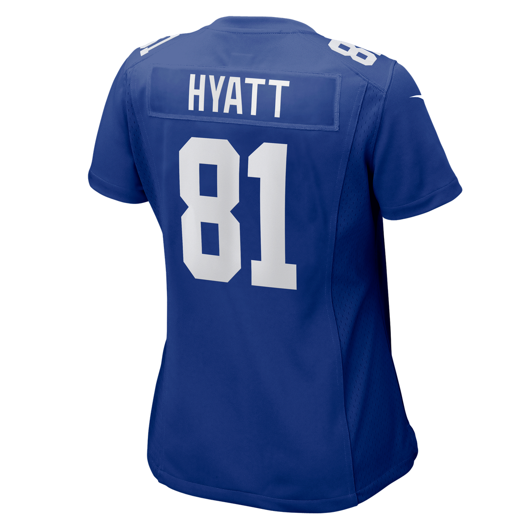 Jalin Hyatt New York Giants Women's Team Game Jersey - Royal