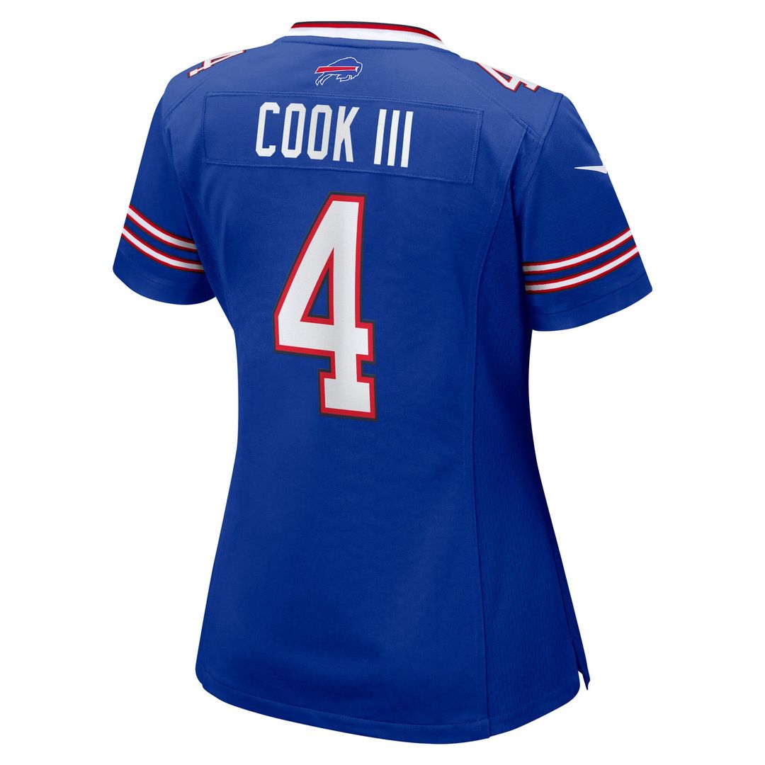 James Cook III Buffalo Bills Women's Nickel City Game Jersey - Gray
