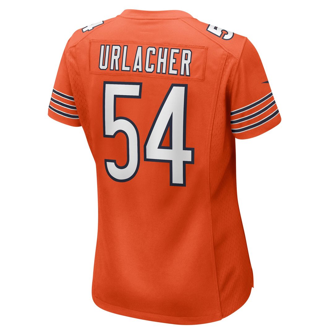 Brian Urlacher Chicago Bears Women's Retired Player Jersey - Orange