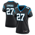 Isaiah Simmons Carolina Panthers Women's Team Game Jersey - Black