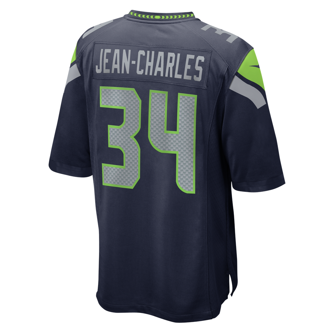 Shemar Jean - Charles Seattle Seahawks Team Game Jersey - College Navy