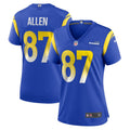 Davis Allen Los Angeles Rams Women's Home Game Jersey - Royal
