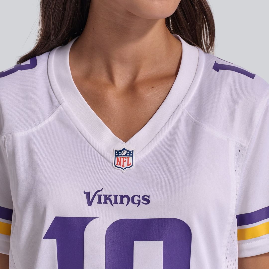 Justin Jefferson Minnesota Vikings Women's Game Jersey - Purple
