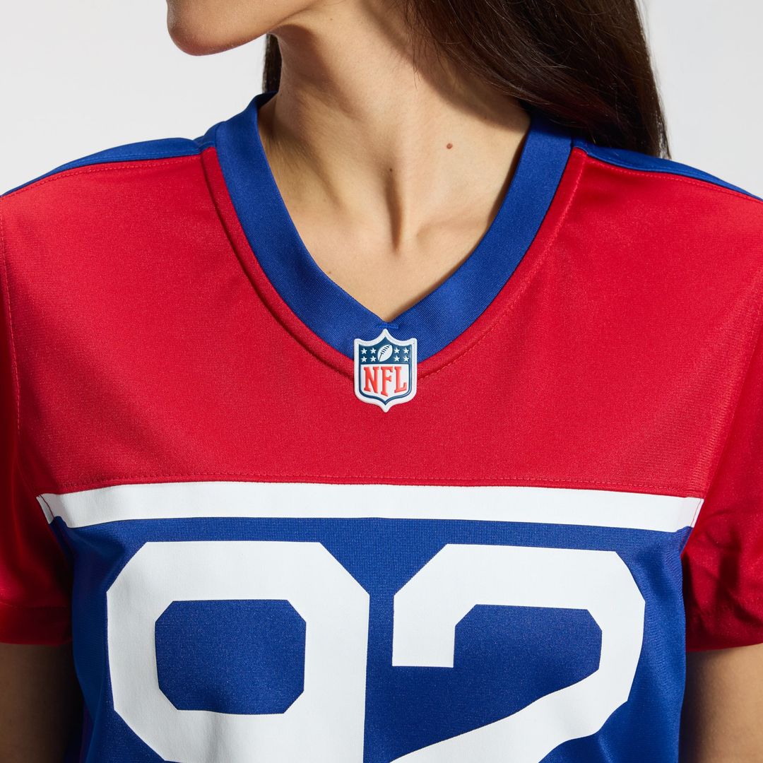 Michael Strahan New York Giants Women's Alternate Retired Player Game Jersey - Century Red