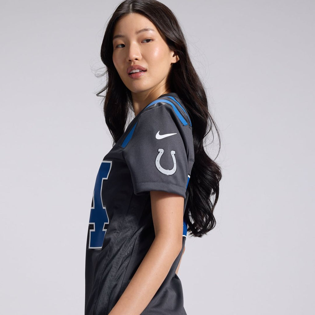 Tyler Warren Indianapolis Colts Women's 2026 Rivalries Collection Game Jersey - Anthracite