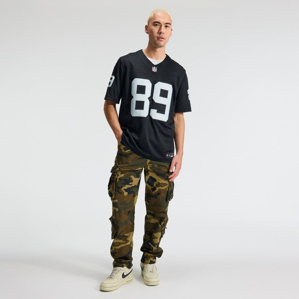 Brock Bowers Las Vegas Raiders Team Vapor F.U.S.E. Stitched Limited Jersey - Black