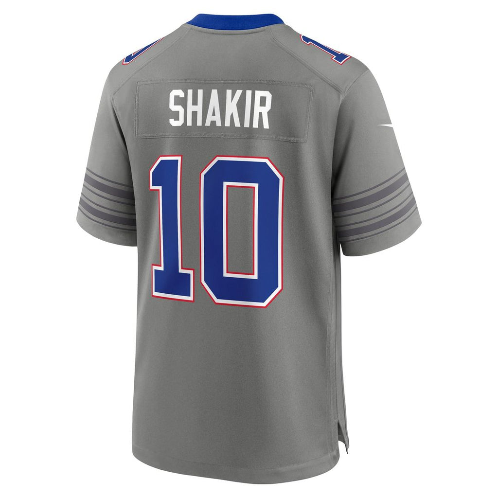 Khalil Shakir Buffalo Bills Nickel City Game Jersey - Gray