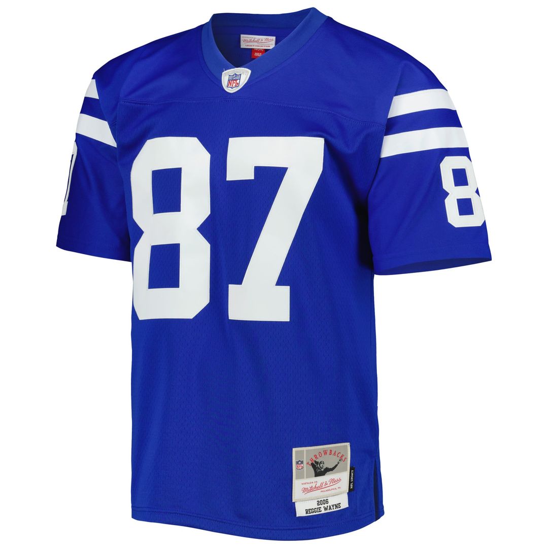 Reggie Wayne Indianapolis Colts Legacy Replica Jersey - Royal
