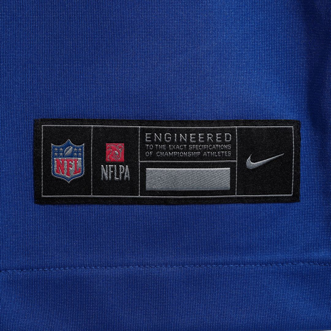 Michael Strahan New York Giants Game Retired Player Jersey - Royal