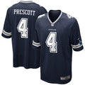 Dak Prescott Dallas Cowboys Youth Game Jersey - Navy