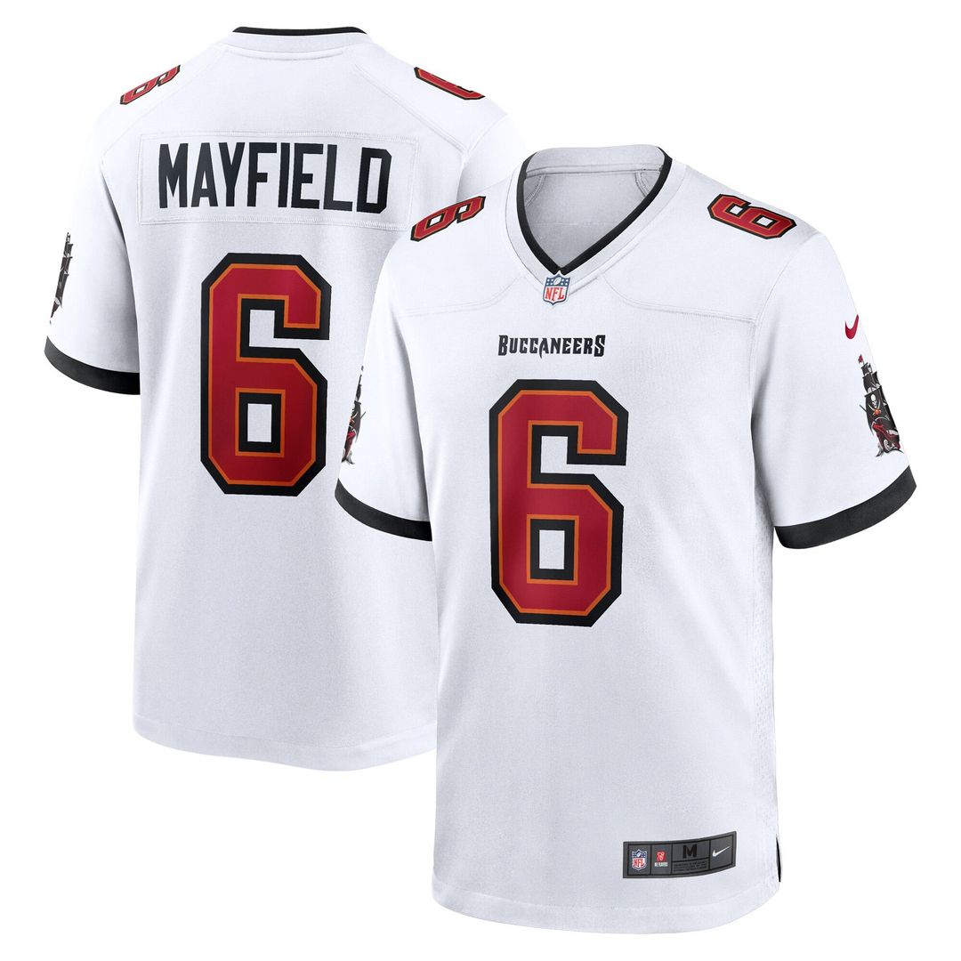 Baker Mayfield Tampa Bay Buccaneers Youth Game Jersey - Pewter