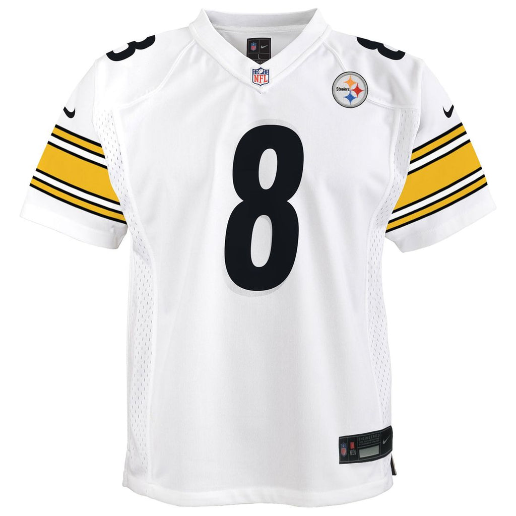 Aaron Rodgers Pittsburgh Steelers Youth Game Jersey - White