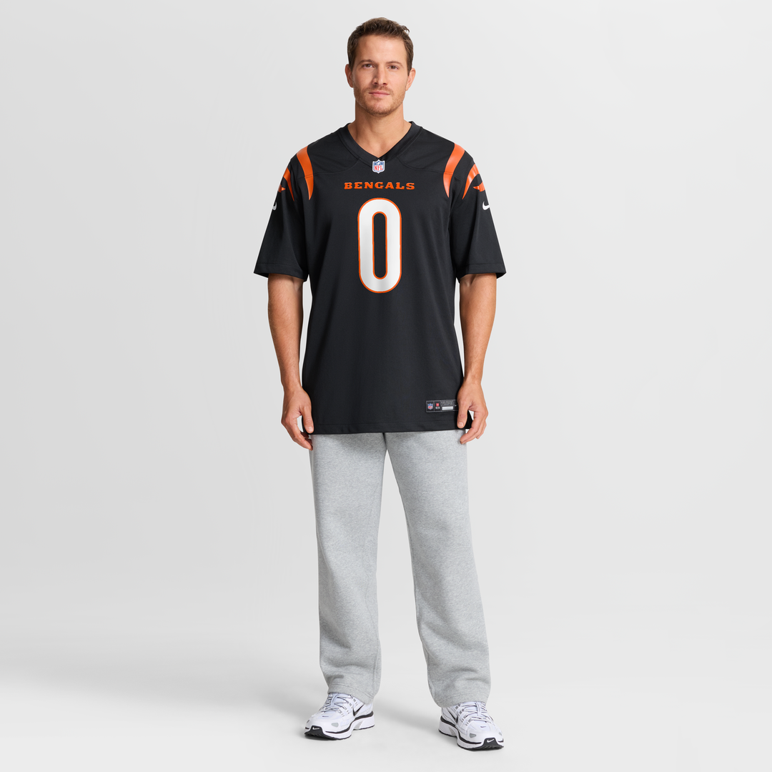 DJ Turner II Cincinnati Bengals Team Game Jersey - Black