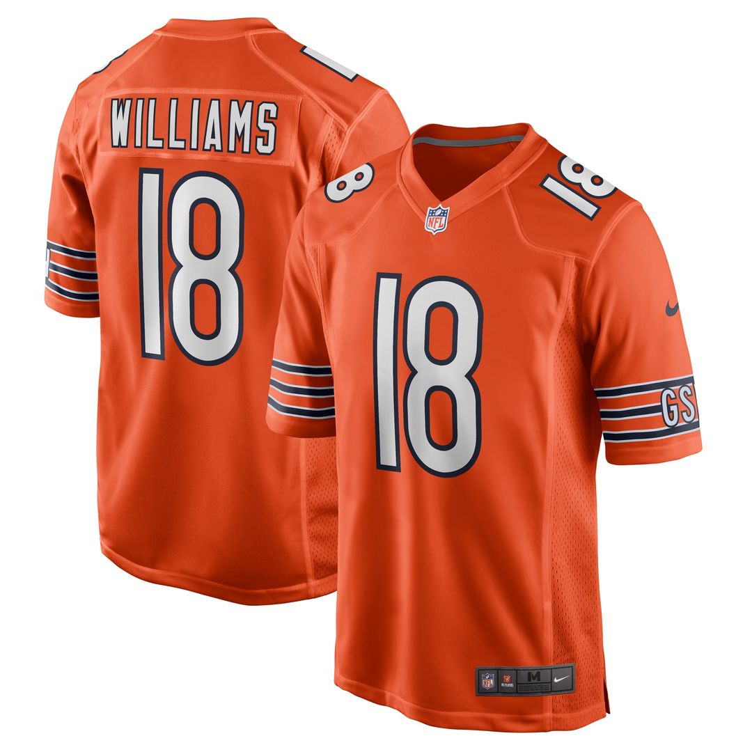Caleb Williams Chicago Bears Player Game Jersey - Navy