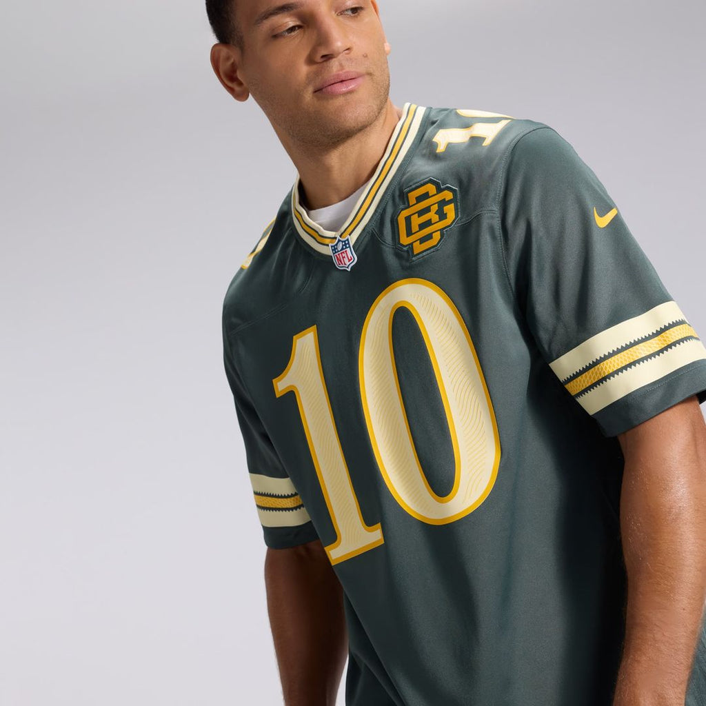 Jordan Love Green Bay Packers 2026 Rivalries Collection Game Jersey - Green