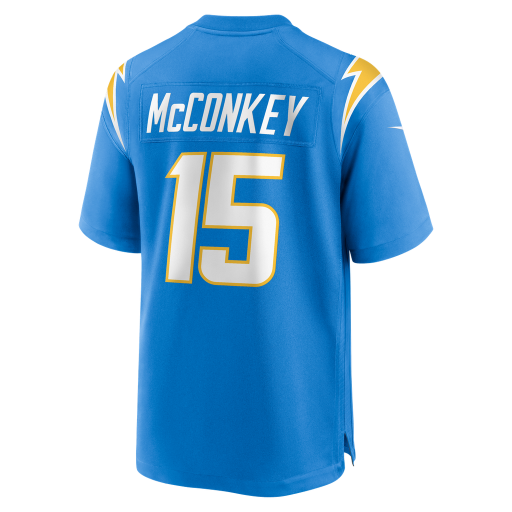 Ladd McConkey Los Angeles Chargers Alternate Charger Power Game Player Jersey - Gold