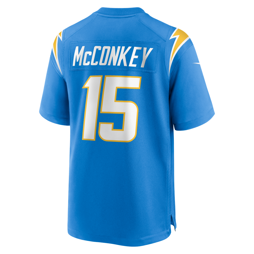 Ladd McConkey Los Angeles Chargers Alternate Charger Power Game Player Jersey - Gold