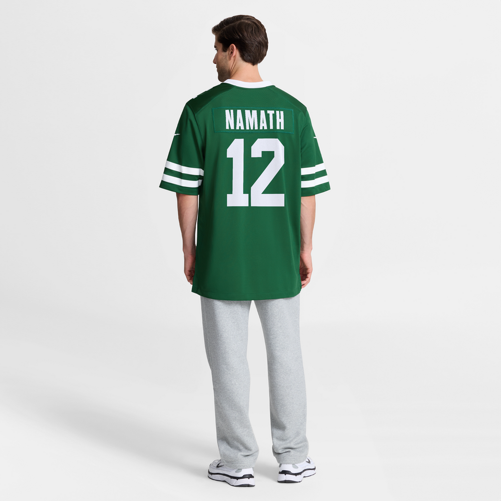 Joe Namath New York Jets Alternate Retired Player Game Jersey - Legacy Black