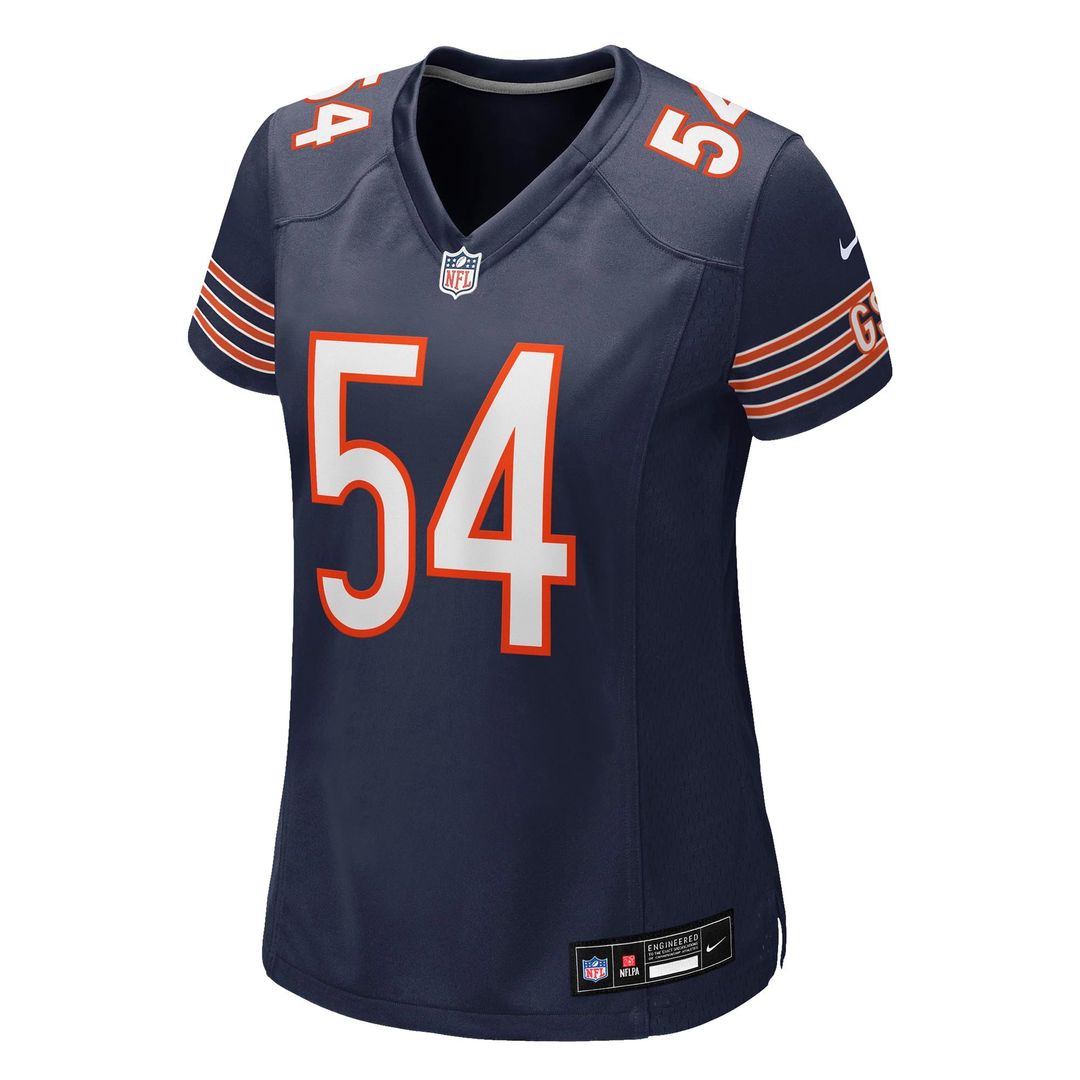 Logan Jones Chicago Bears Women's Team Game Jersey - Navy