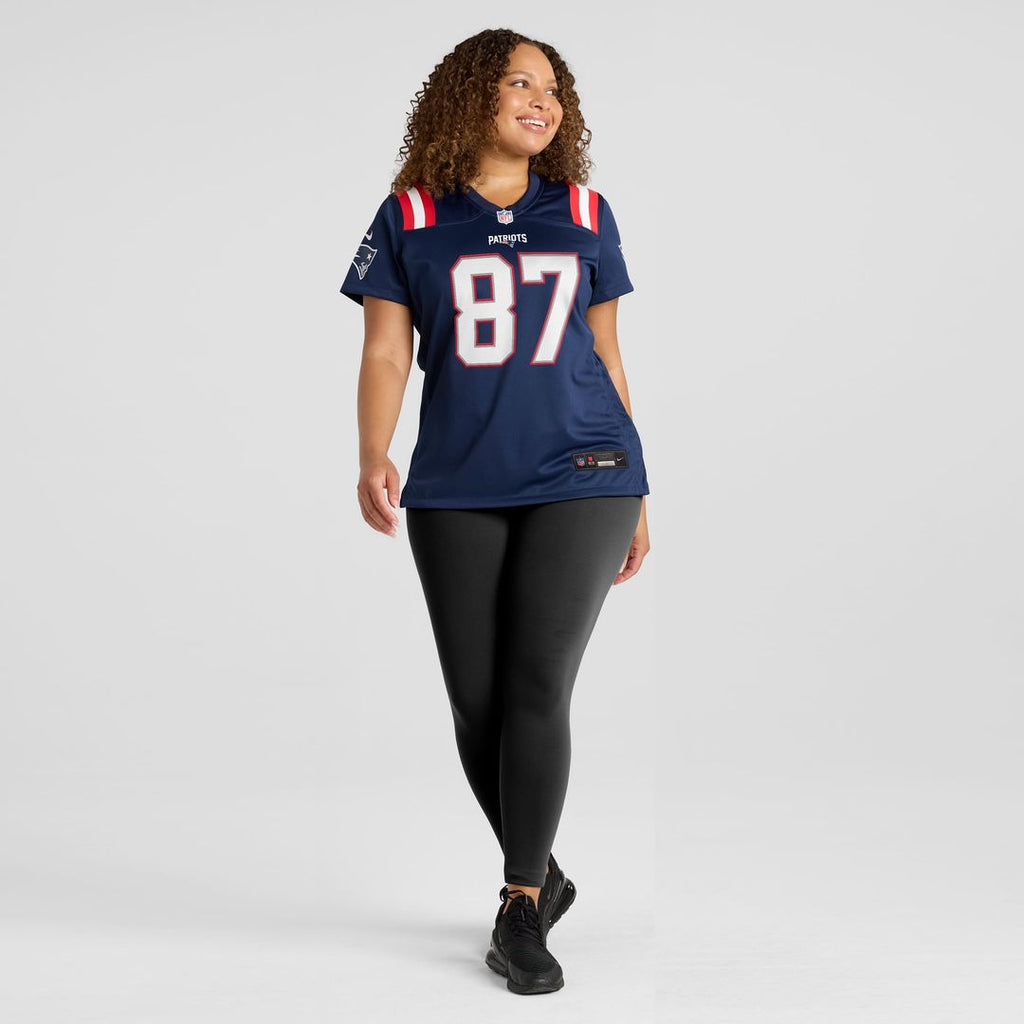 Ben Coates New England Patriots Women's Game Retired Player Jersey - Navy