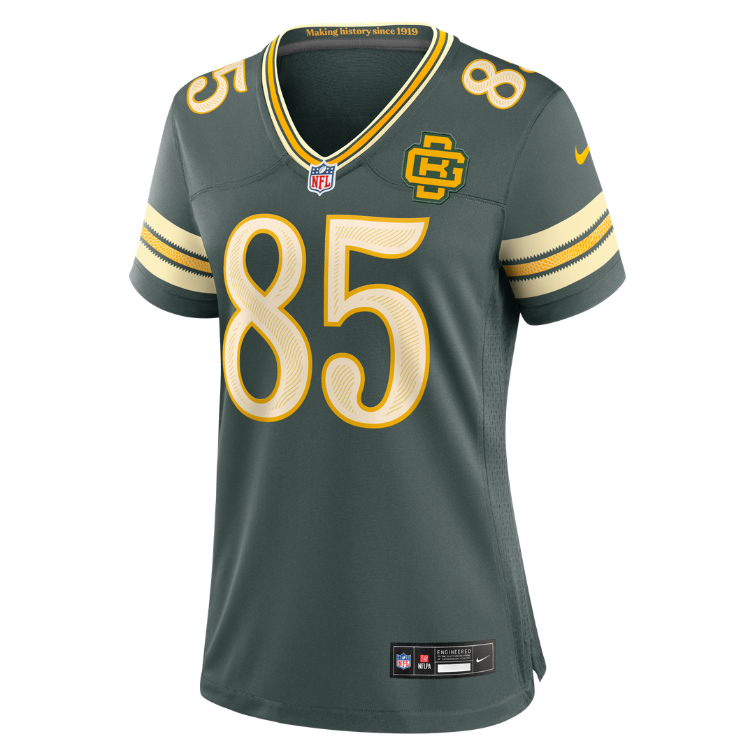Tucker Kraft Green Bay Packers Women's 2026 Rivalries Collection Game Jersey - Green