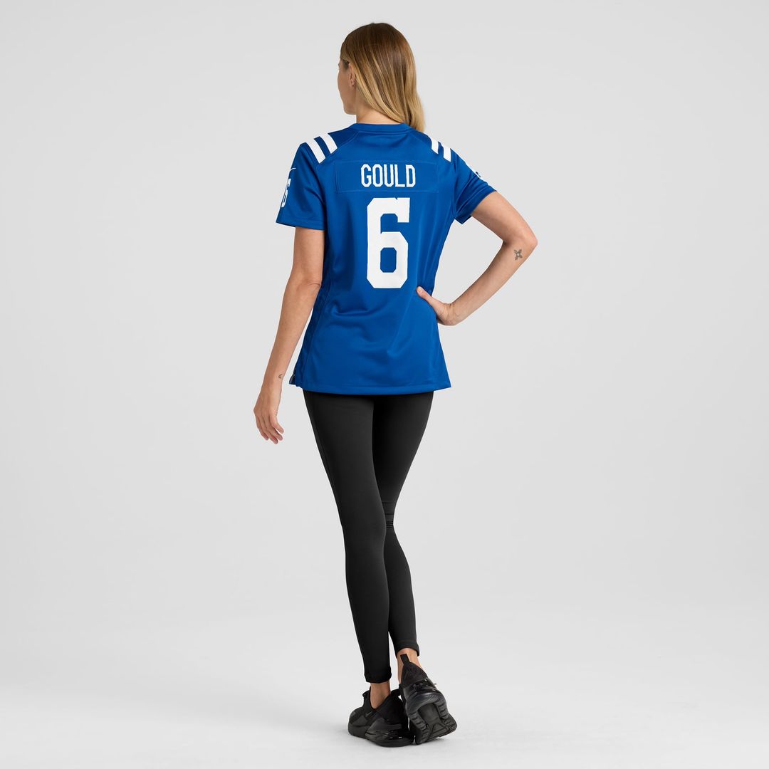 Anthony Gould Indianapolis Colts Women's Game Jersey - Royal