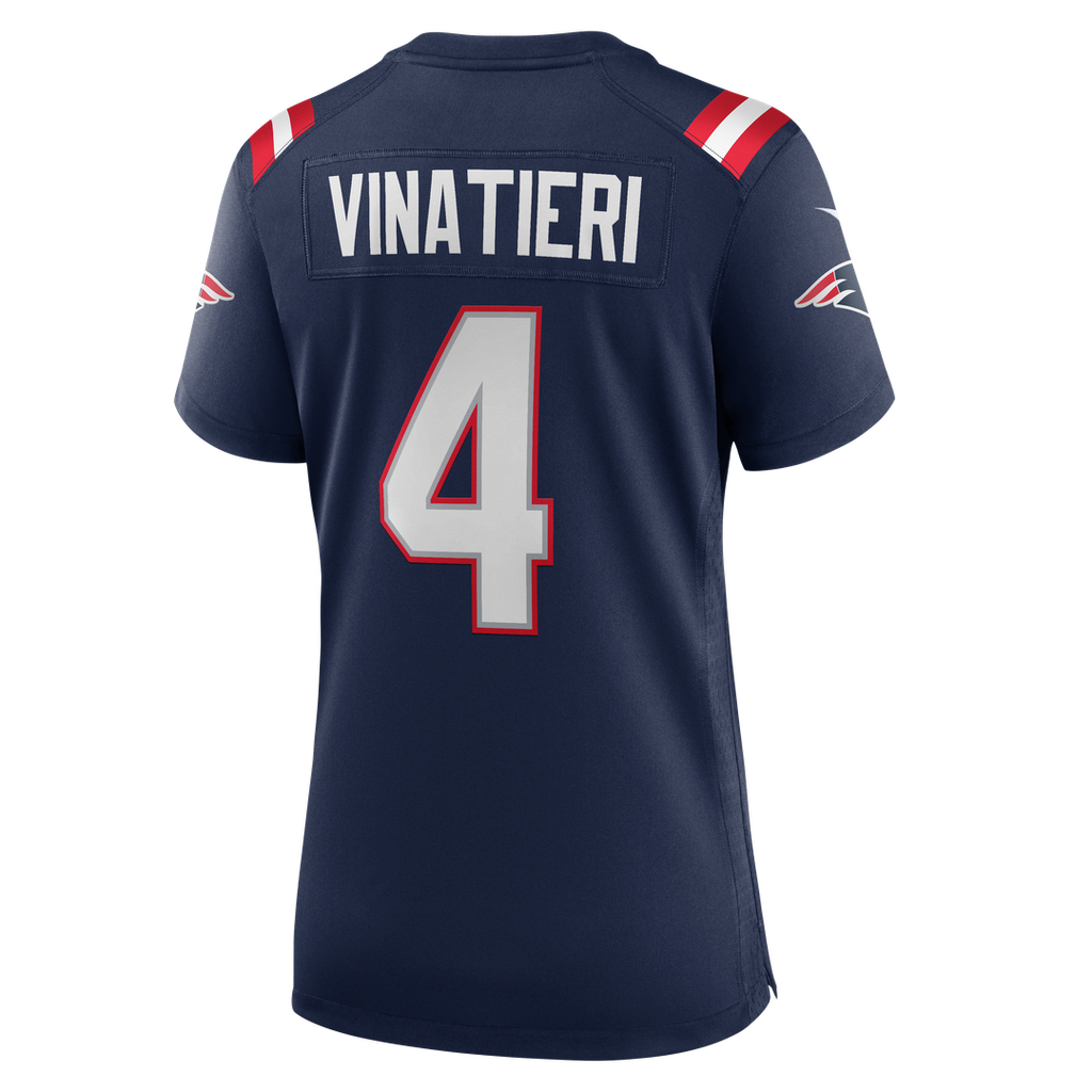 Adam Vinatieri New England Patriots Women's Team Retired Game Jersey - Navy