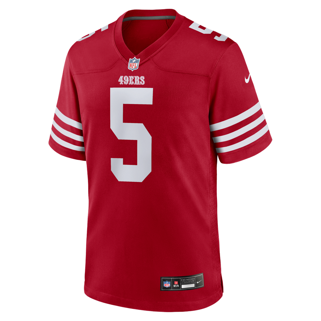 Mike Evans San Francisco 49ers Game Jersey - Scarlet