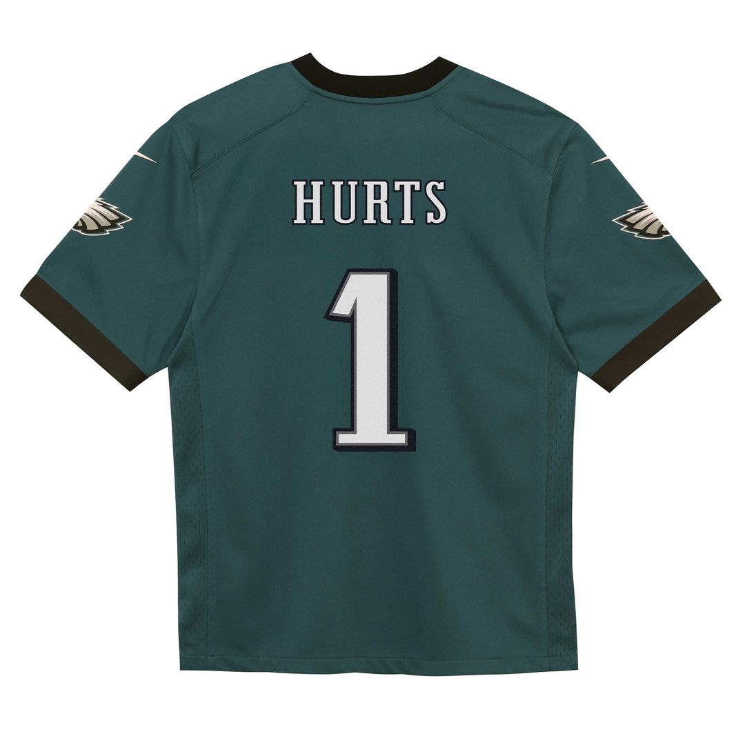 Jalen Hurts Philadelphia Eagles Infant Team Game Jersey - Midnight Green