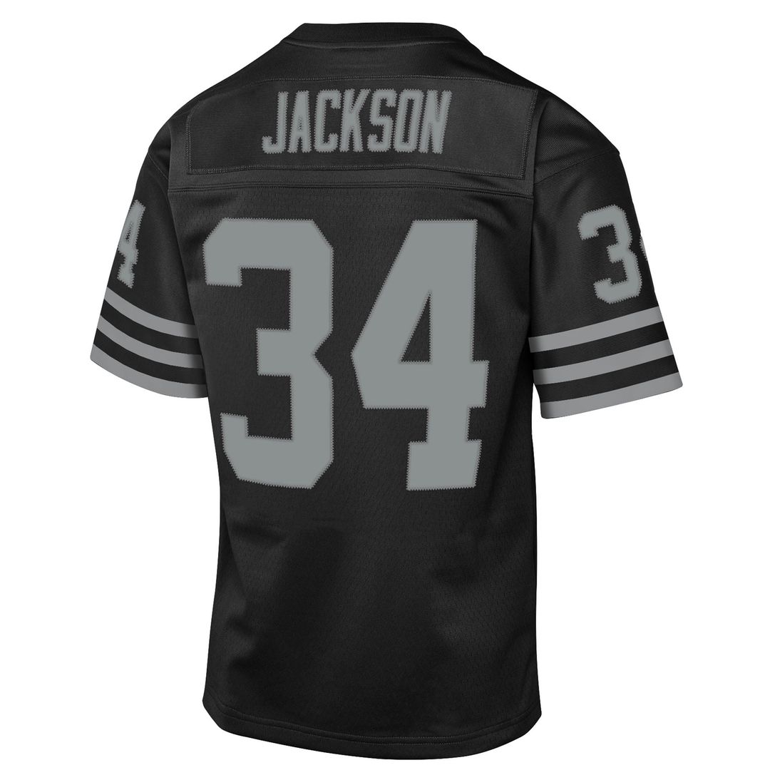 Bo Jackson Las Vegas Raiders Youth 1988 Throwback Fashion Jersey - Black