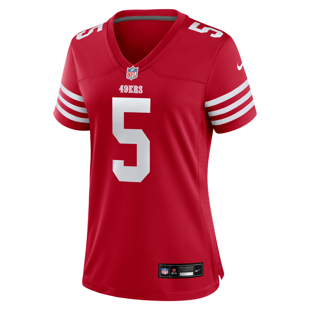 Mike Evans San Francisco 49ers Women's Game Jersey - Scarlet
