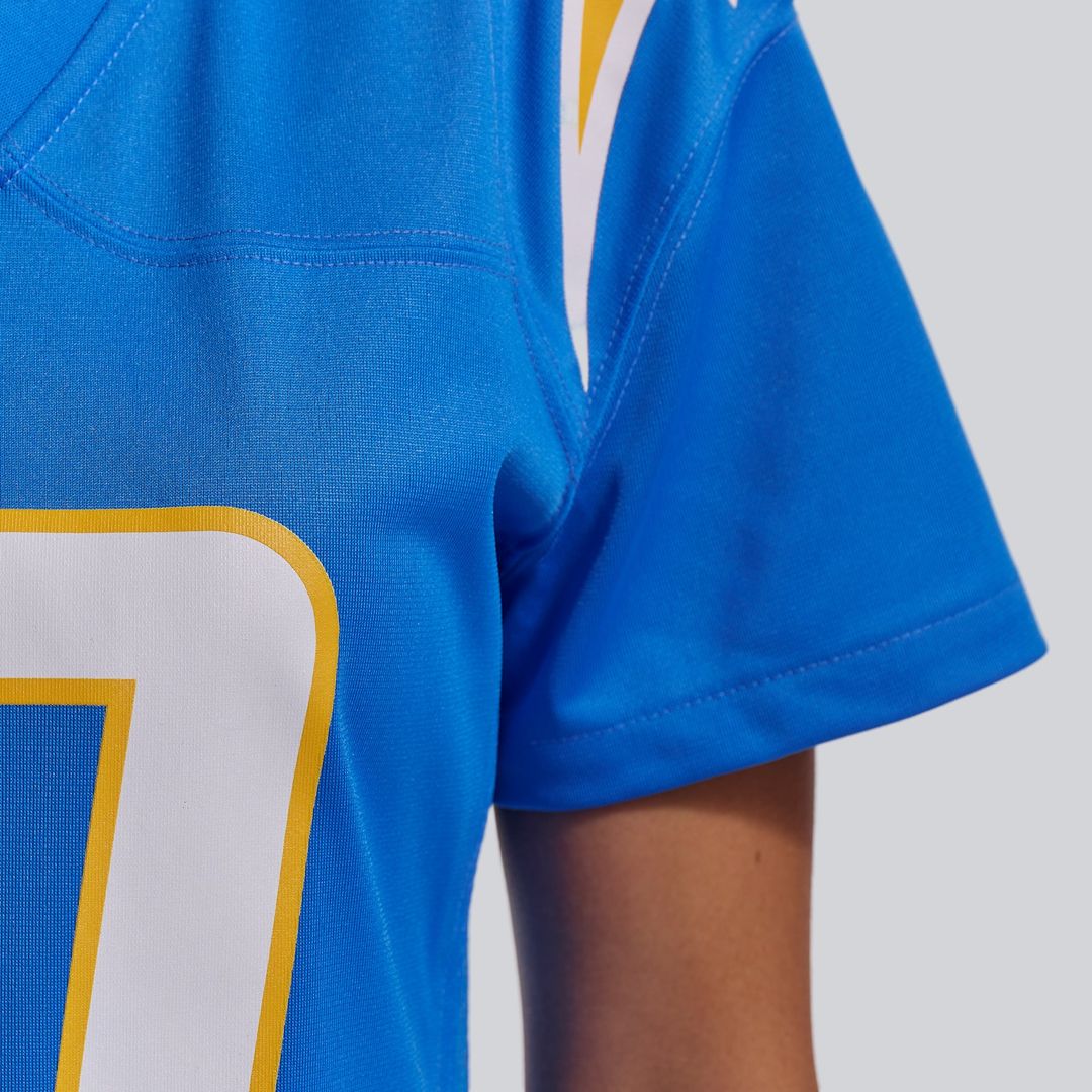 Justin Herbert Los Angeles Chargers Women's Player Game Jersey - Powder Blue