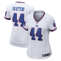 Cam Skattebo New York Giants Women's Alternate Vintage White Game Jersey - White