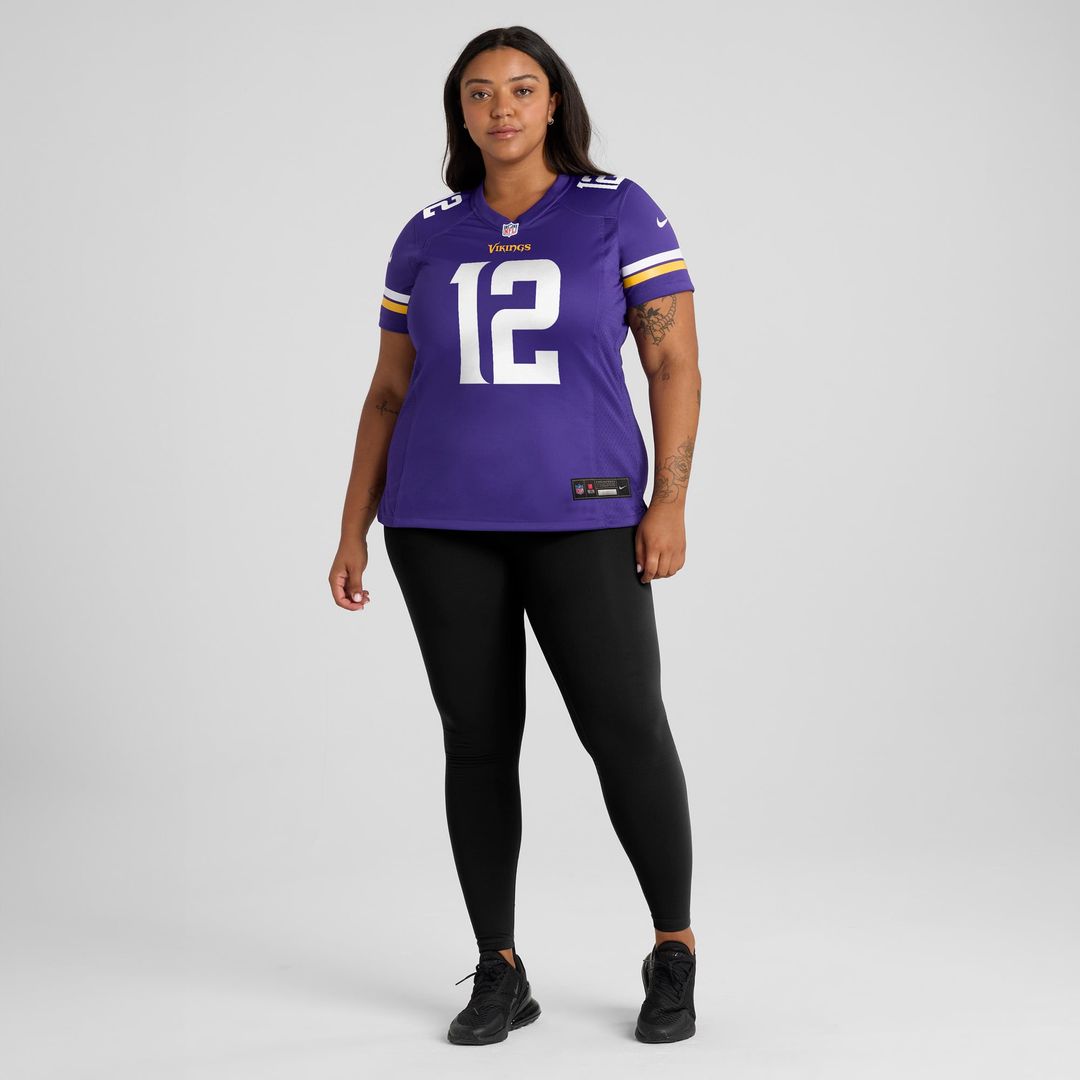 Max Brosmer Minnesota Vikings Women's Team Game Jersey - Purple